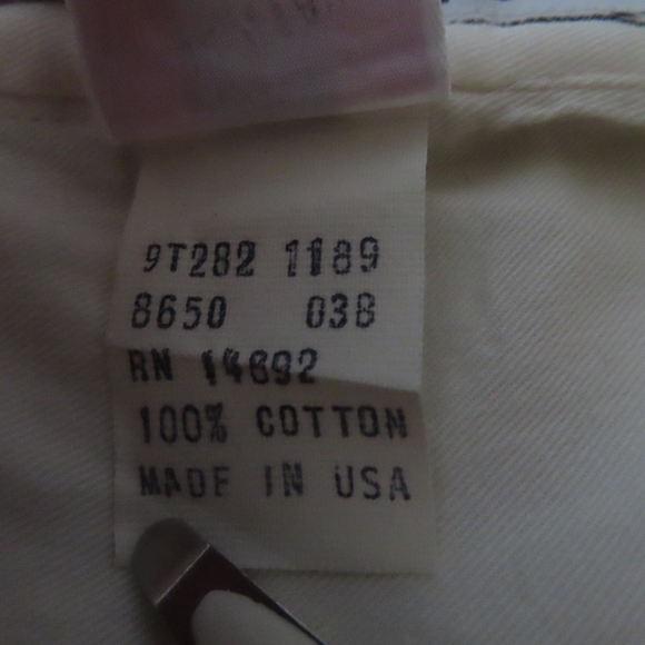 vintage rare 80s marithe girbaud made in usa sleeveless button up sz S  NWT - Picture 4 of 6